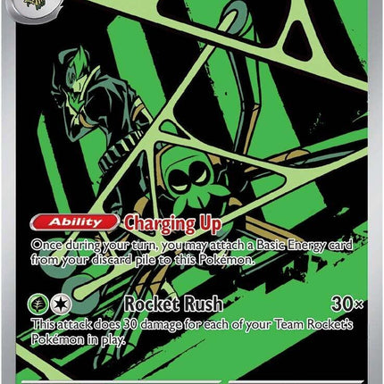 Team Rocket's Spidops 187/182 – Destined Rivals | Pokémon TCG English