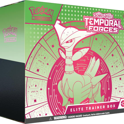 Pokémon Temporal Forces Elite Trainer Box (ETB) – Scarlet & Violet Sealed TCG