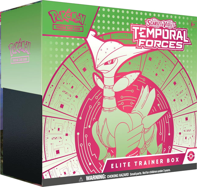 Pokémon Temporal Forces Elite Trainer Box (ETB) – Scarlet & Violet Sealed TCG
