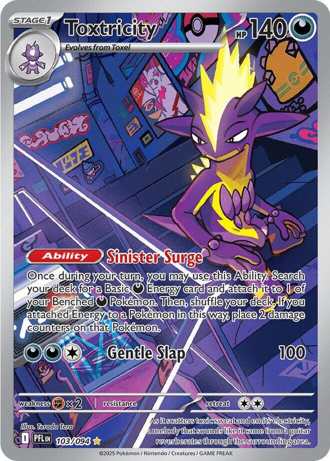 Toxtricity 103/094 – Phantasmal Flames | Pokémon TCG English
