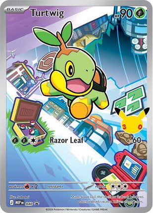 Turtwig MEP 040 – Mega Evolution Black Star Promo | Pokémon TCG English