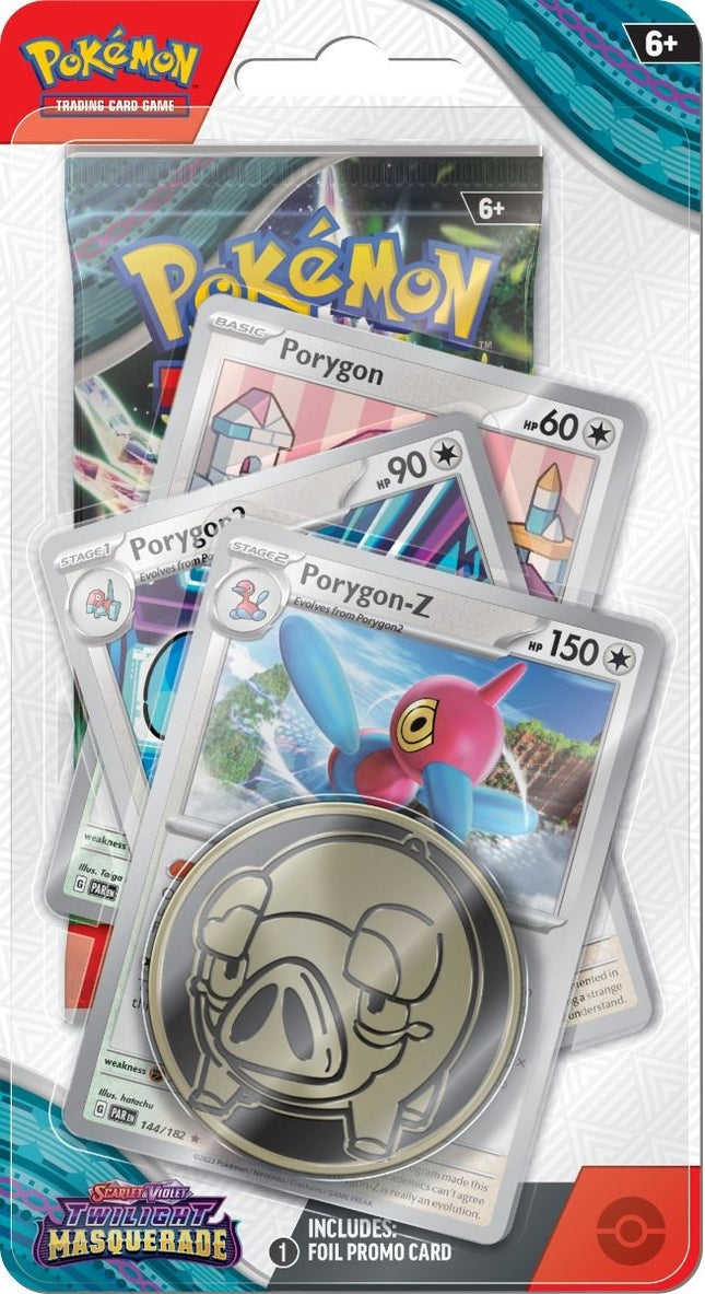 The Twilight Masquerade 1 Pack Blister Porygon