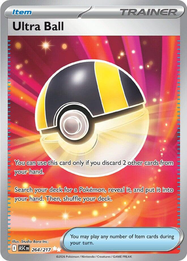 Ultra Ball 264/217 – Ascended Heroes | Pokémon TCG English