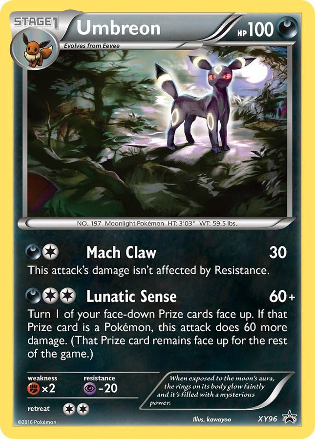 Umbreon XY96 – Cosmos Holo Promo | XY Black Star Promo | Pokémon TCG English
