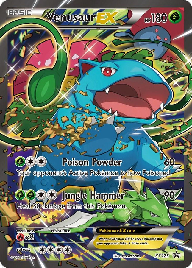 Venusaur EX XY123 – XY Black Star Promo | Pokémon TCG English