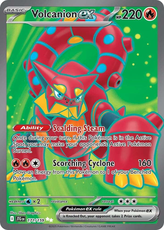 Volcanion ex 171/159 – Journey Together | Pokémon TCG English