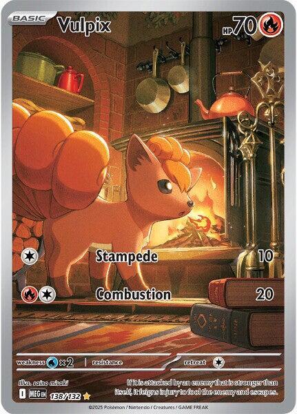 Vulpix 138/132 – Mega Evolution | Pokémon TCG English