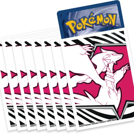 White Flare Pokémon Card Sleeves – Stylish and Durable Protection