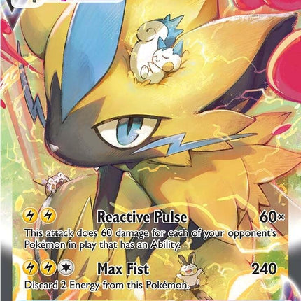 Zeraora VMAX GG42/GG70 Ultra Rare – Crown Zenith Galarian Gallery | English