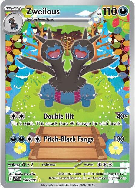 Zweilous 147/086 – White Flare | Pokémon TCG English