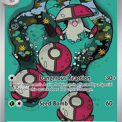 Amoonguss 096/086 Illustration Rare Black Bolt Pokemon Card
