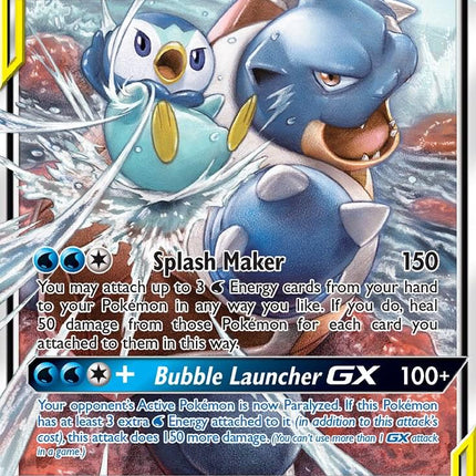 Blastoise & Piplup GX 38/236 Tag Team – Cosmic Eclipse | Pokémon TCG English