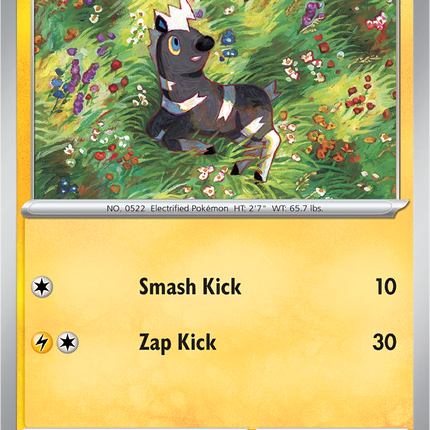 Blitzle 031/086 Reverse Holo White Flare Pokemon Card