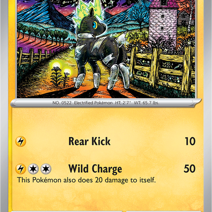 Blitzle 062/182 Non-Holo Paradox Rift Pokemon Card