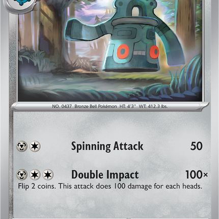 Bronzong 127/191 Reverse Holo Surging Sparks Pokemon Card