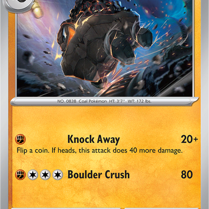 Carkol 094/162 Non-Holo Temporal Forces Pokemon Card