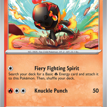 Charcadet 026/182 Reverse Holo Paradox Rift Pokemon Card