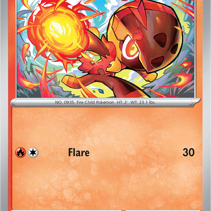 Charcadet 029/142 Reverse Holo Stellar Crown Pokemon Card