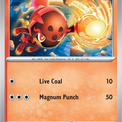 Charcadet 039/193 Reverse Holo Paldea Evolved Pokemon Card