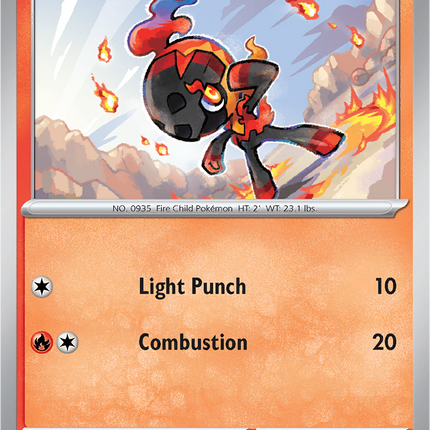 Charcadet 043/197 Reverse Holo Obsidian Flames Pokemon Card
