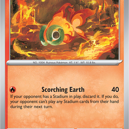 Chi-Yu 031/132 Non-Holo Mega Evolution Pokemon Card