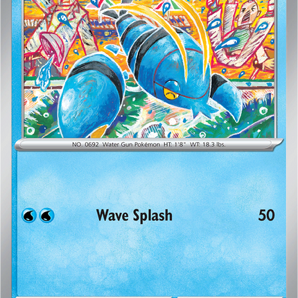 Clauncher 037/132 Non-Holo Mega Evolution Pokemon Card