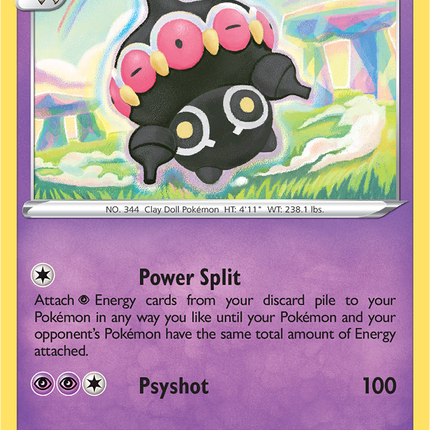 Claydol 058/163 Reverse Holo Battle Styles Pokemon Card