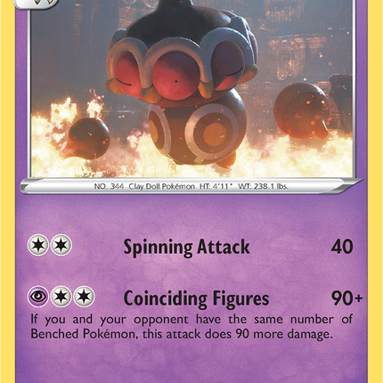Claydol 059/172 Reverse Holo Brilliant Stars Pokemon Card
