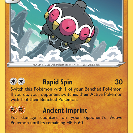 Claydol 145/264 Reverse Holo Fusion Strike Pokemon Card