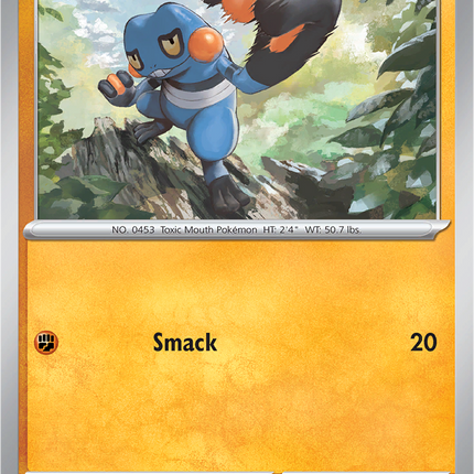 Croagunk 078/132 Non-Holo Mega Evolution Pokemon Card
