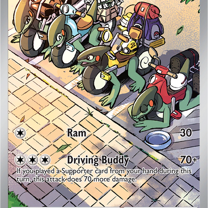 Cyclizar 215/182 Illustration Rare Paradox Rift Pokemon Card