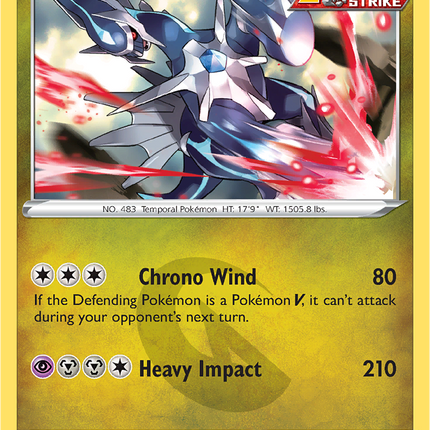 Dialga 112/203 Reverse Holo Evolving Skies Pokemon Card