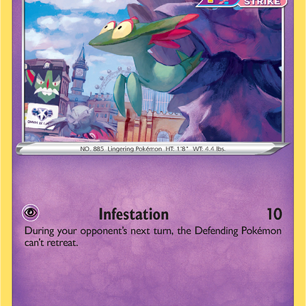 Dreepy 128/264 Reverse Holo Fusion Strike Pokemon Card