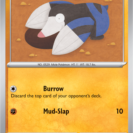 Drilbur 108/191 Reverse Holo Surging Sparks Pokemon Card