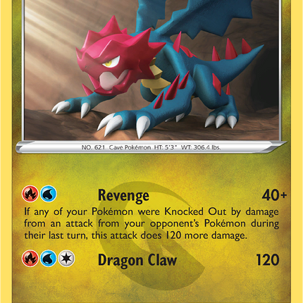 Druddigon 113/172 Reverse Holo Brilliant Stars Pokemon Card