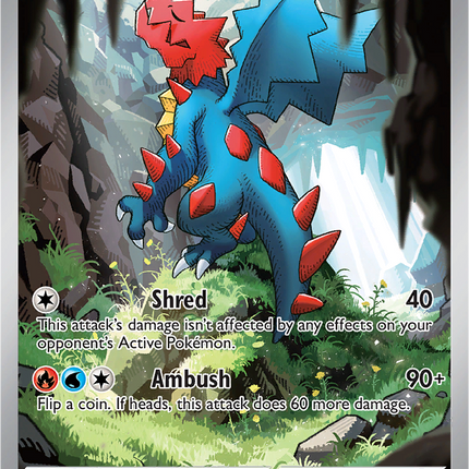 Druddigon 151/086 Illustration Rare White Flare Pokemon Card