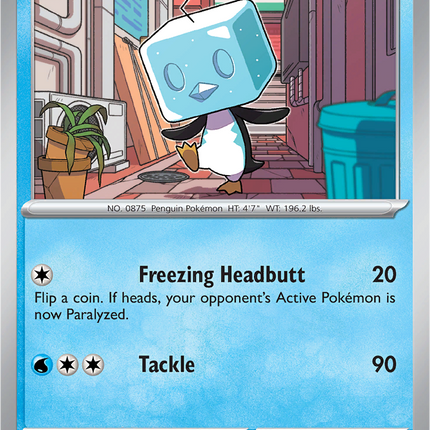 Eiscue 044/132 Reverse Holo Mega Evolution Pokemon Card