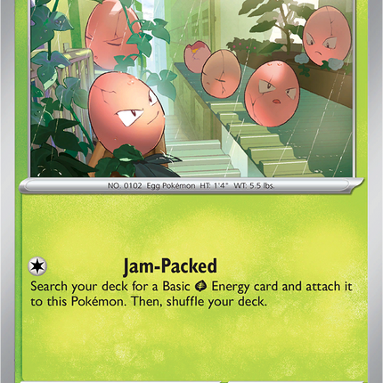 Exeggcute 004/132 Reverse Holo Mega Evolution Pokemon Card