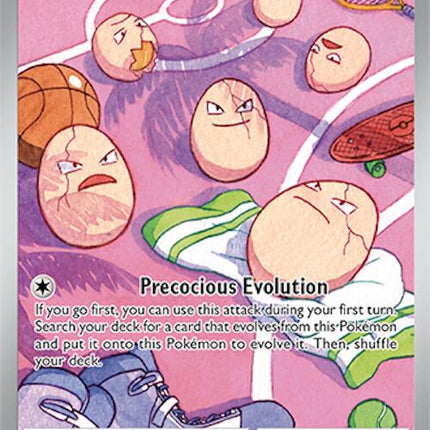 Exeggcute 192/191 Illustration Rare – Surging Sparks Expansion | Pokémon TCG English