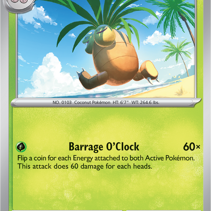 Exeggutor 003/191 Non-Holo Surging Sparks Pokemon Card