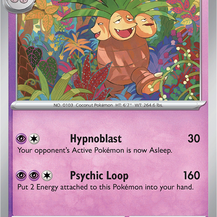 Exeggutor 024/091 Holo Paldean Fates Pokemon Card