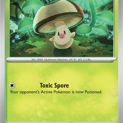 Foongus 010/086 Poké Ball Reverse Holo Black Bolt Pokemon Card