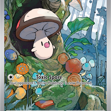 Foongus 095/086 Illustration Rare Black Bolt Pokemon Card