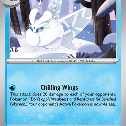 Frosmoth 043/132 Reverse Holo Mega Evolution Pokemon Card