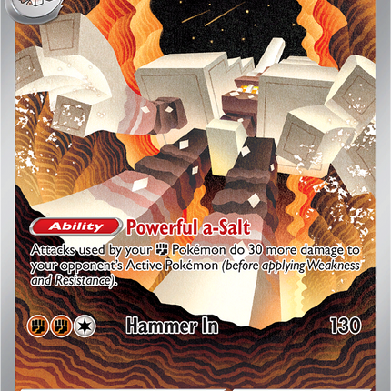 Garganacl 147/132 Illustration Rare Mega Evolution Pokemon Card