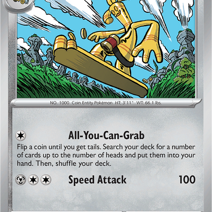 Gholdengo 099/132 Non-Holo Mega Evolution Pokemon Card