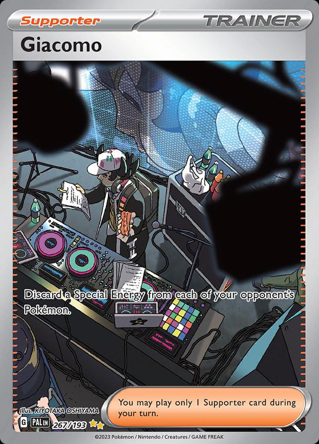Giacomo 267/193 Special Illustration Rare – Paldea Evolved | Pokémon TCG English