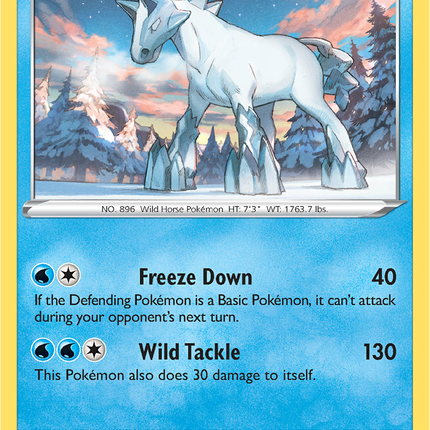 Glastrier 051/196 Holo Lost Origin Pokemon Card