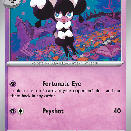 Gothorita 042/086 Reverse Holo White Flare Pokemon Card