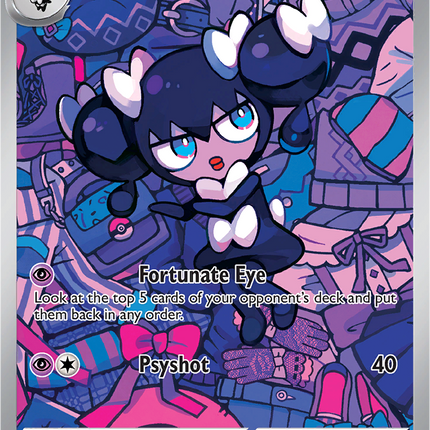 Gothorita 125/086 Illustration Rare White Flare Pokemon Card